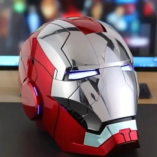 Iron Man  MK5 Helmet Electronic Voice Activated Open&Close Mask COOLSTUFFLAB