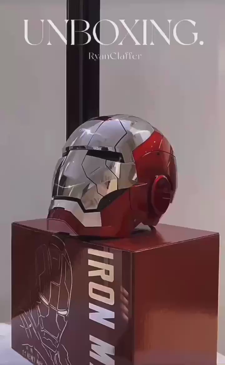 Iron Man  MK5 Helmet Electronic Voice Activated Open&Close Mask
