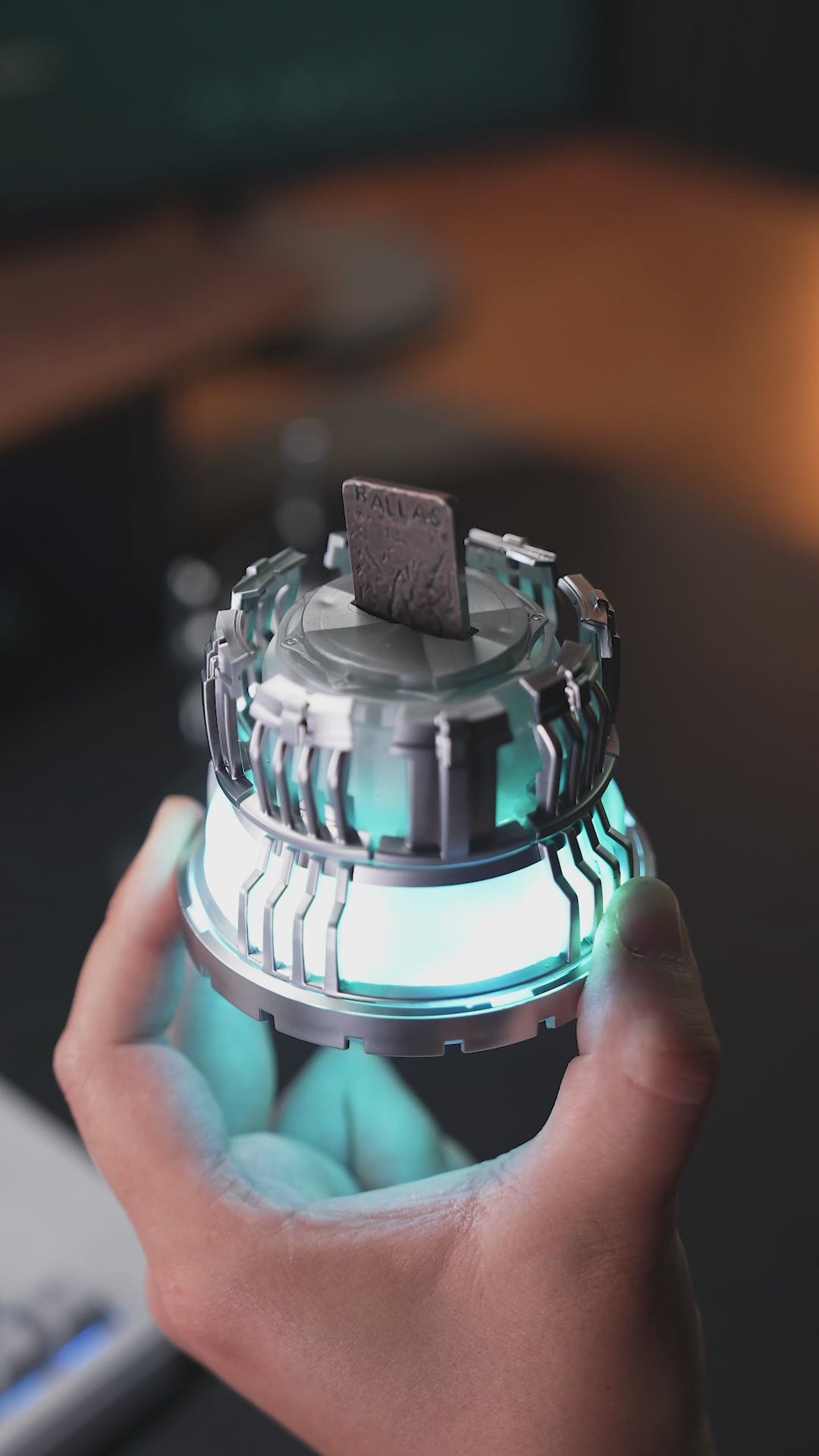 Blue Energy Core – Futuristic Tech Model