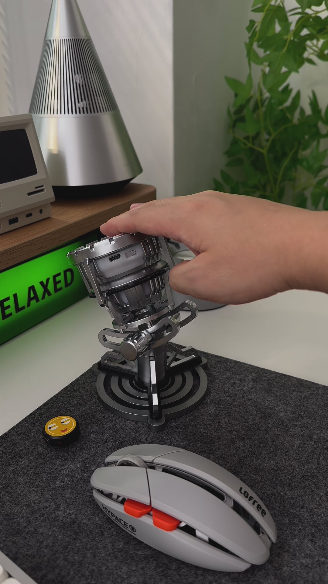 Blue Energy Core – Futuristic Tech Model